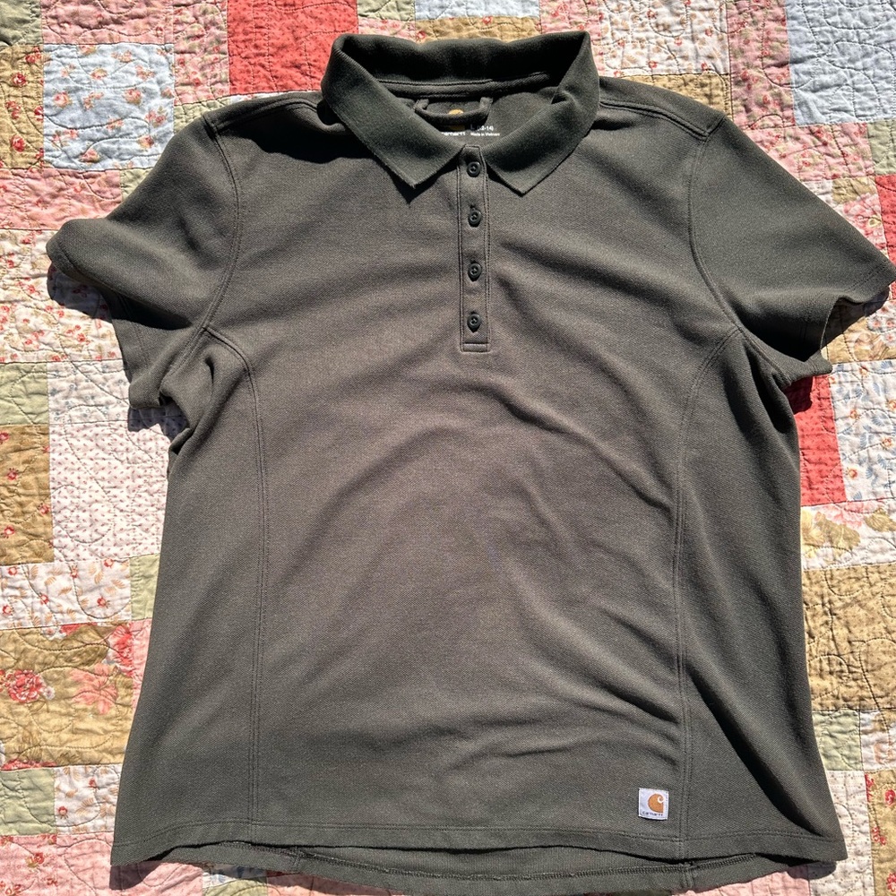 Womens Carhartt collared shirt